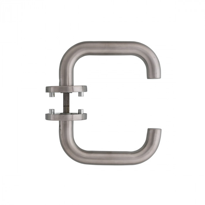 Intersteel Deurkruk Rond op rozet EN1906/4 rvs geborsteld main product photo