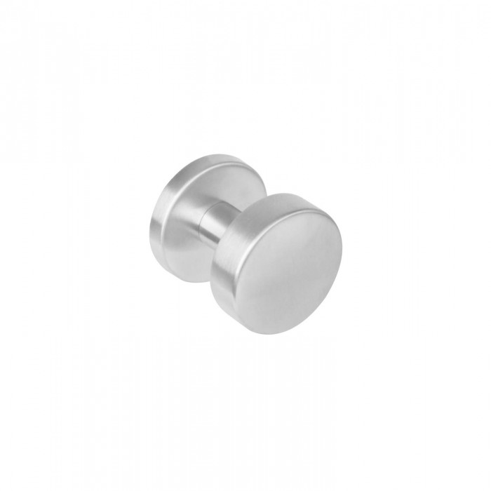 Intersteel Knop rond centraal rvs geborsteld main product photo