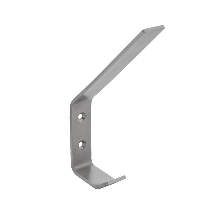 Intersteel Kapstokhaak gebogen rvs geborsteld 135 mm main product photo