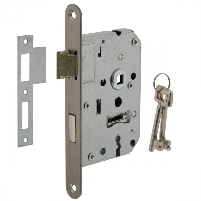 Intersteel Woningbouw klavier dag- en nachtslot 55 mm rvs geborsteld main product photo