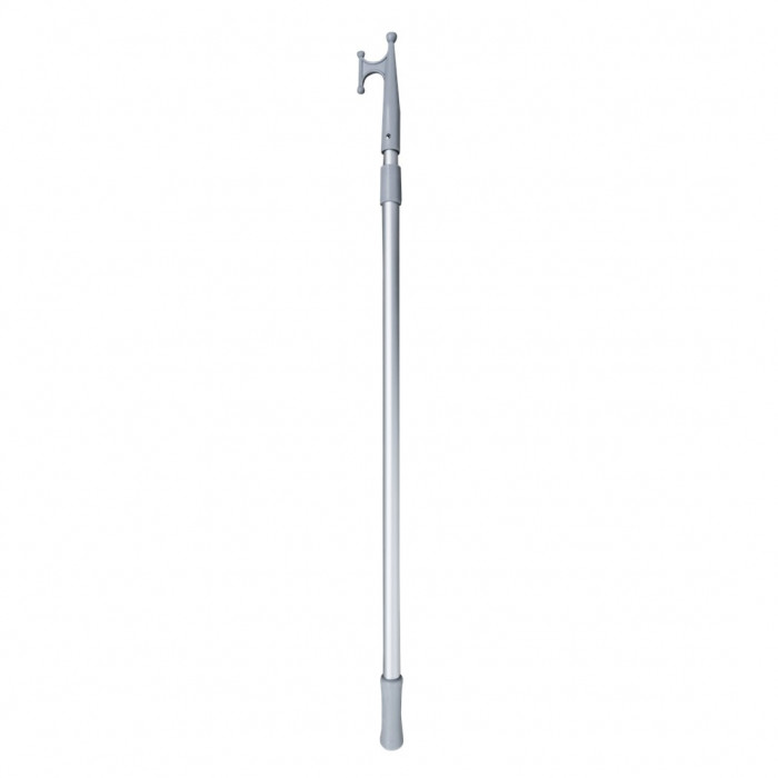 Bootshaak telescopisch 1200-2100 mm zilver aluminium/plastic main product photo