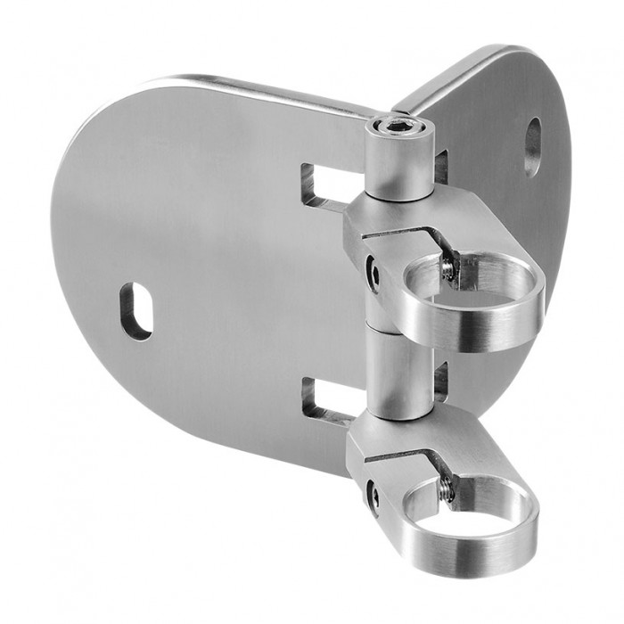 Balustersteun buis 42,4 mm RVS-304 mat geslepen model 0555 main product photo