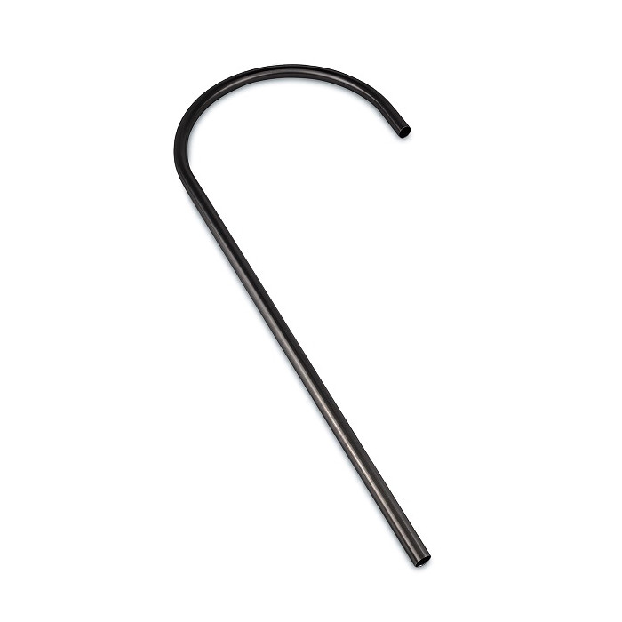 Kelnerbeugel 180°, Ø 38,1 mm, model 905, Antraciet RVS-Look (Zamak) main product photo