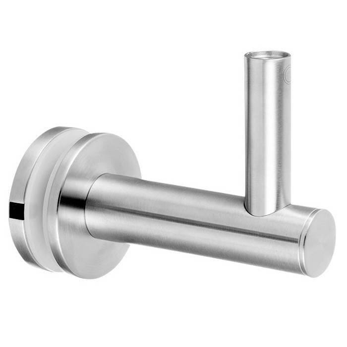 Leuninghouder vlak RVS-304 mat geslepen model 0148 main product photo