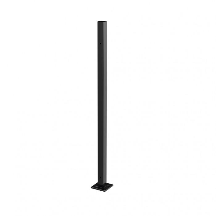Baluster 40 x 40 x 2,0 mm 989 mm RVS-304 mat geslepen model 4972 main product photo