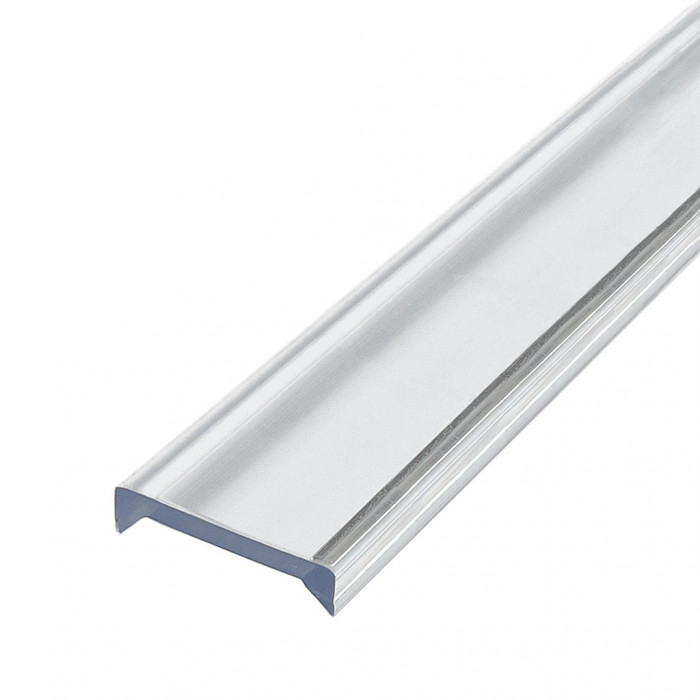 Glasrandbescherming voor glasdikte 16,76 - 17,52 mm lengte 2500 mm kunststof transparant main product photo