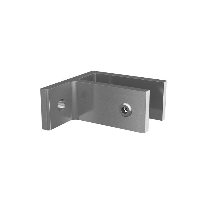Glasverbinder voor wand RVS-316 mat geslepen model 0293 main product photo