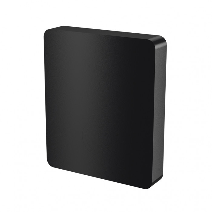 Eindkap vlak voor U-profielbuis 33 x 39 mm model 6913 aluminium main product photo