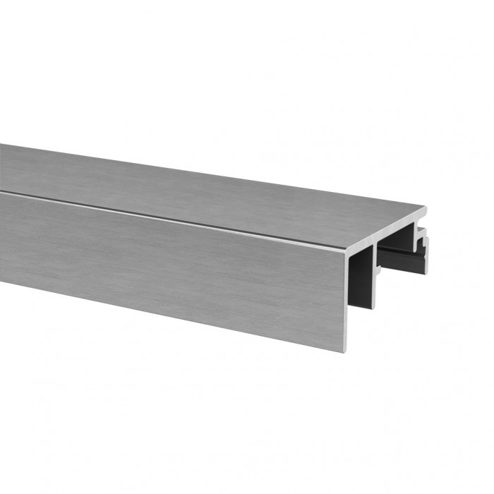 Aansluitprofiel topmontage lengte 5000 mm U-maat 10 mm model 6975 aluminium (geanodiseerd) main product photo