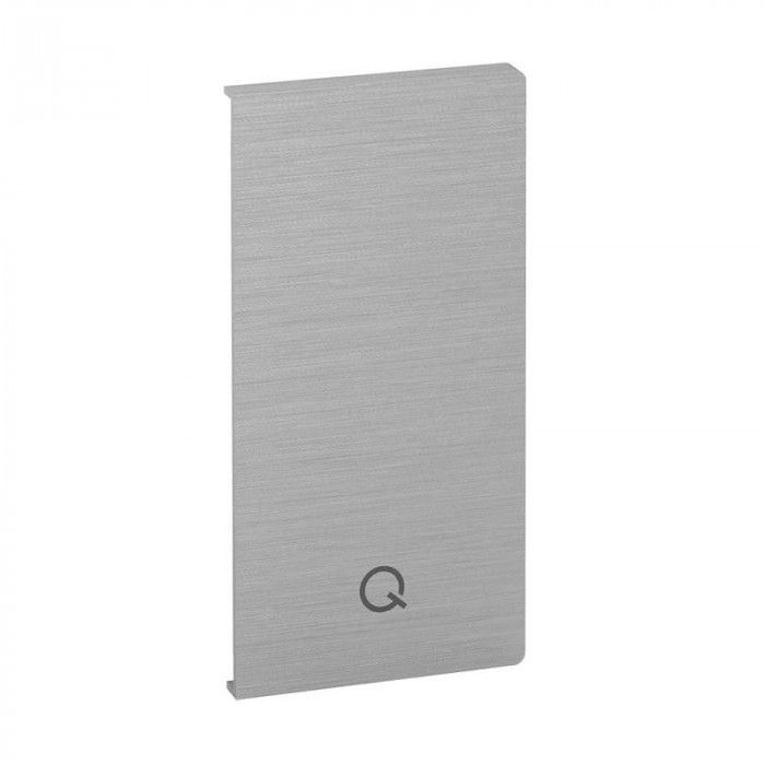 Eindkap Easy Glass Smart, zijmontage, 128,5 x 68 mm, model 8232, aluminium (onbewerkt) main product photo