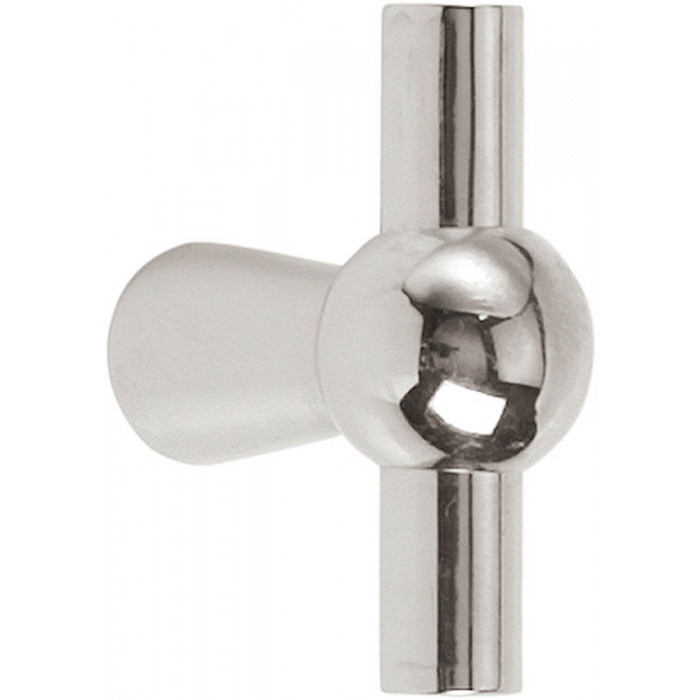 Meubelknop TIMELESS 1910M massief glans nikkel main product photo