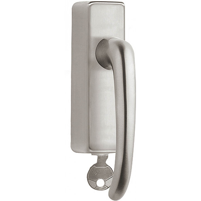Draaikiepgarnituur TIMELESS 1922-DKLOCK afsluitbaar linksdraaiend mat nikkel main product photo