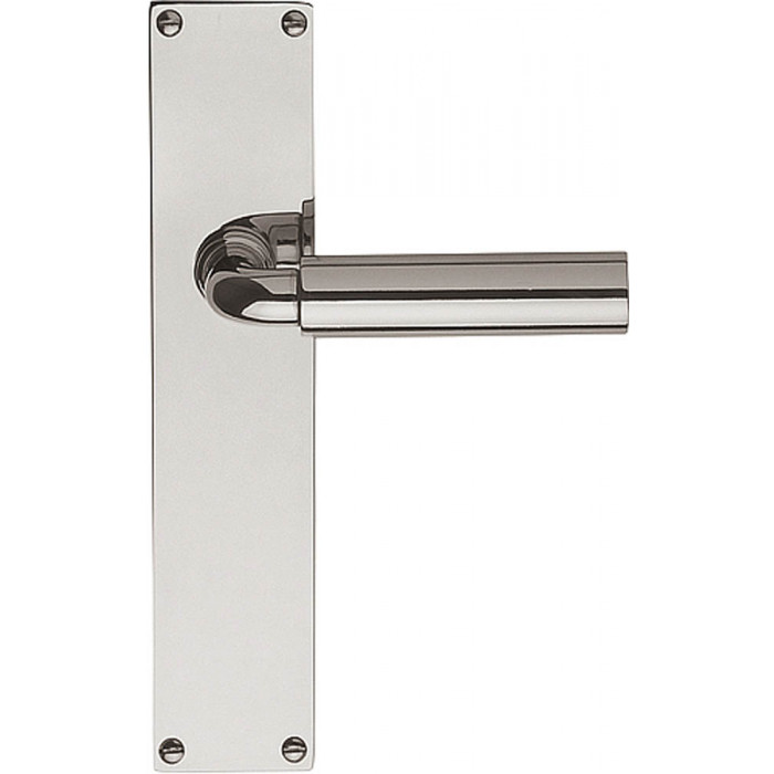 Deurkruk paar TIMELESS 1923MPSFC massief ongeveerd op schild blind glans nikkel main product photo