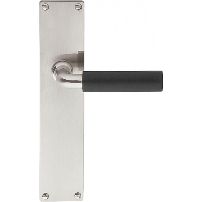 Deurkruk paar TIMELESS 1923MPSFC massief ongeveerd op schild blind mat nikkel/ebbenhout main product photo