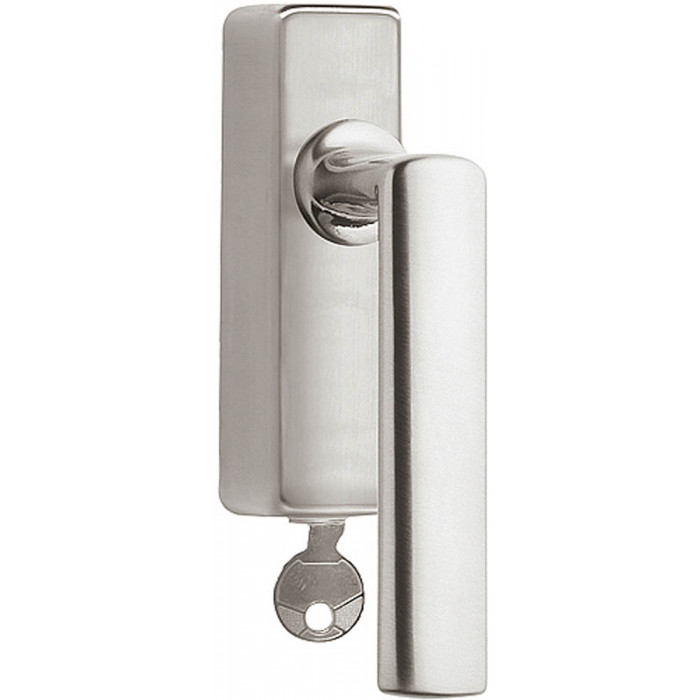 Draaikiepgarnituur TIMELESS 1929-DKLOCK afsluitbaar linksdraaiend mat nikkel main product photo
