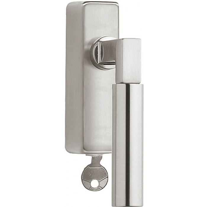 Draaikiepgarnituur TIMELESS 1930-DKLOCK afsluitbaar linksdraaiend mat nikkel main product photo