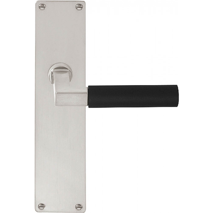 Deurkruk paar TIMELESS 1930MPSFC massief ongeveerd op schild blind mat nikkel/ebbenhout main product photo