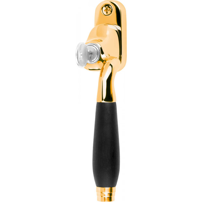Draaikiepgarnituur TIMELESS 1934-DK-FA verkropt afsluitbaar rechtsdraaiend messing ongelakt/ebbenhout main product photo