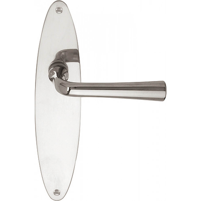 Deurkruk paar TIMELESS 1948MPOSFC massief ongeveerd op schild blind glans nikkel main product photo