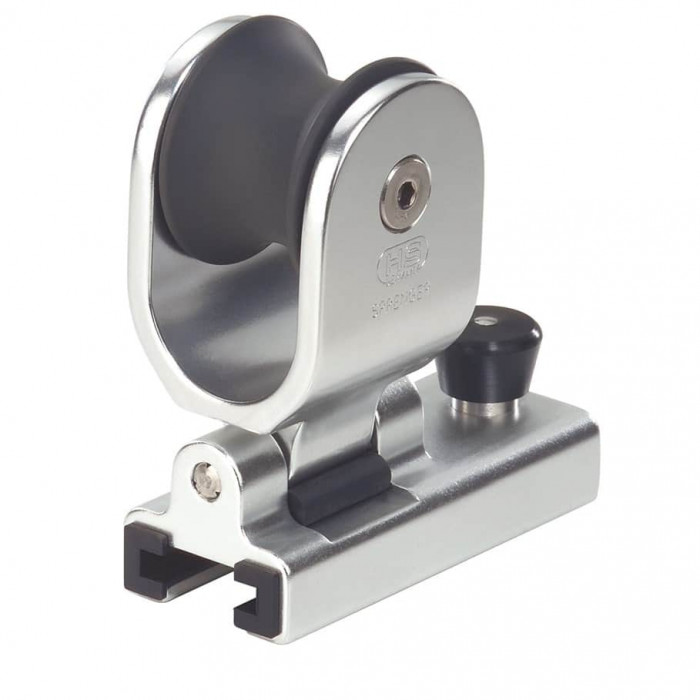 Sprenger genuaslede met katrol profiel 25 x 4 mm rol diameter 40 mm lengte 88 mm zilver geanodiseerd main product photo