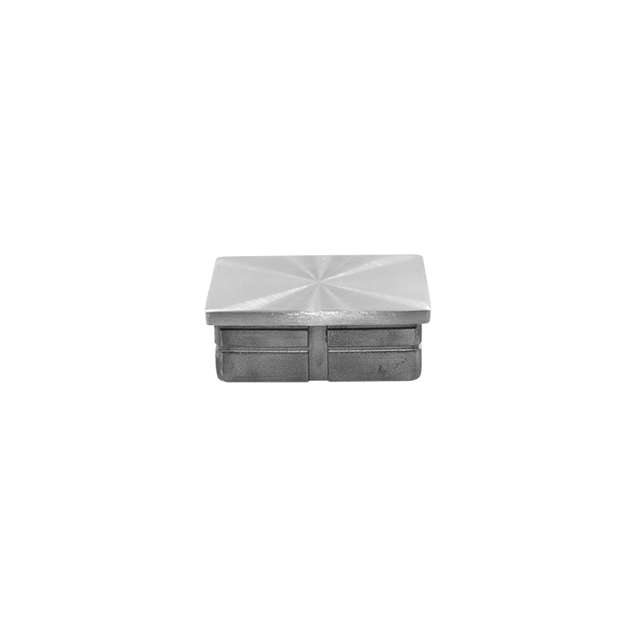 Vlakke eindkap voor koker 60 x 40 x 2,0 mm RVS-304 main product photo