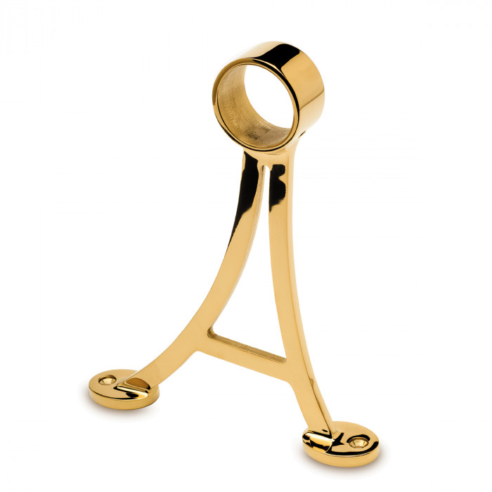 Voetsteun Franja voor buis Ø 38,1 mm zamak messing main product photo