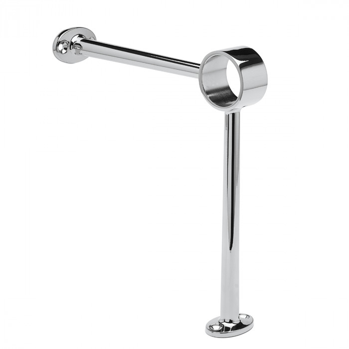 Voetsteun Barbera voor buis Ø 38,1 mm zamak chroom look main product photo