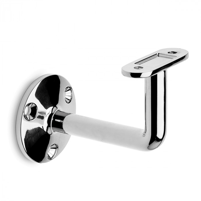 Leuninghouder Aliet Vlak zamak chroom look main product photo