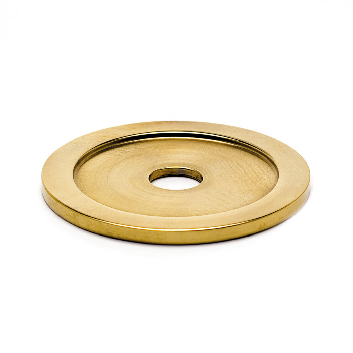 Rozet met boring 10 mm Eolia voor buis Ø 50,8 mm RVS-304 messing main product photo