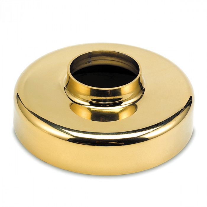Afdekkap t.b.v. 12.0912... / 12.0913… Ella voor buis Ø 38,1 mm RVS-304 messing main product photo
