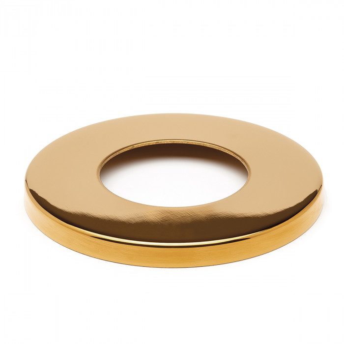 Afdekkap voor muur en vloer flens Alisa voor buis Ø 38,1 mm RVS-304 messing main product photo