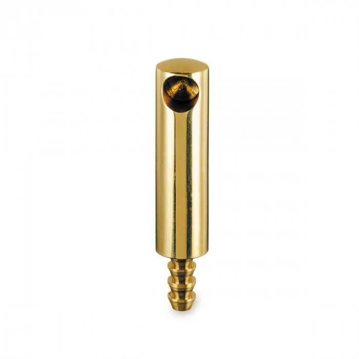 Eindsteun voor montage op hout Relinda voor staf 6 mm zamak messing main product photo