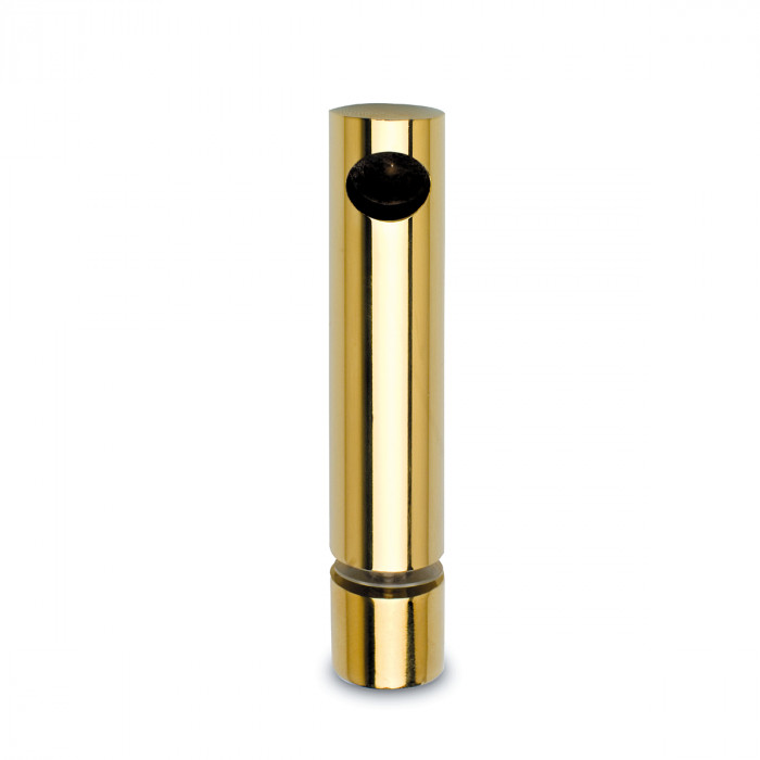 Eindsteun voor montage op glas Trine voor staf 10 mm zamak messing main product photo