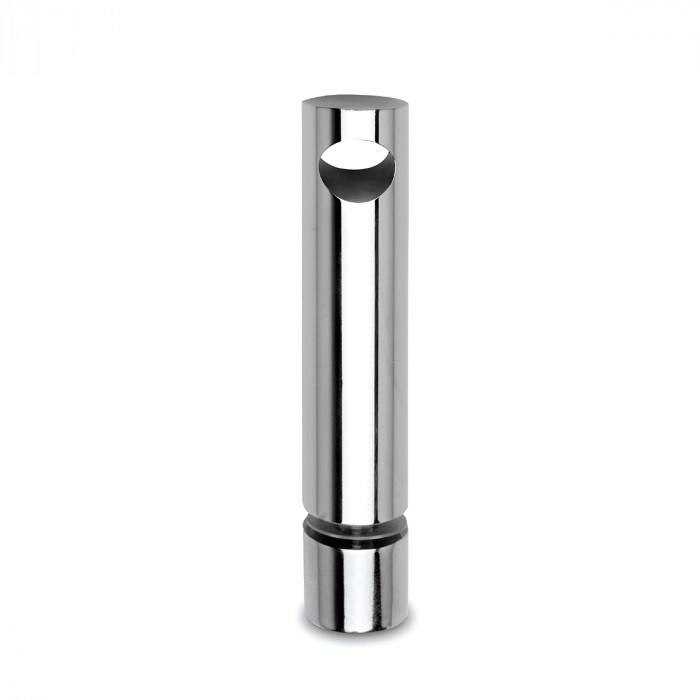 Middensteun voor montage op glas Jelske voor staf 10 mm zamak chroom look main product photo