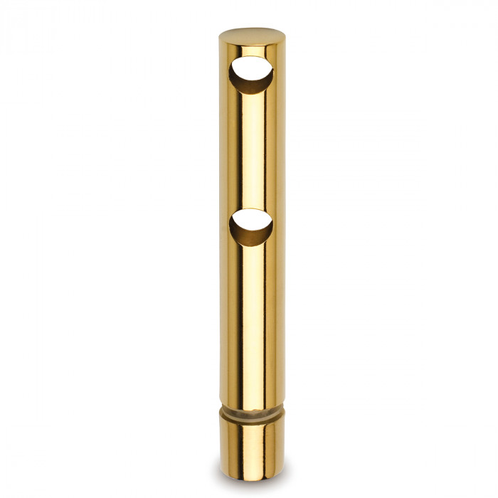 Dubbele middensteun voor montage op glas Finnja voor staf 6 mm zamak messing main product photo