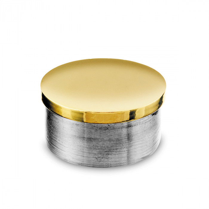 Vlakke eindkap Eike voor buis Ø 50,8 mm zamak messing main product photo