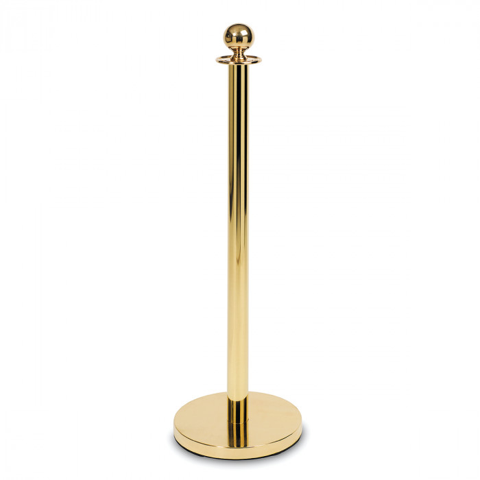 Podiumstandaard Sam met vlakke voet en sierkogel 22 kg zamak messing main product photo