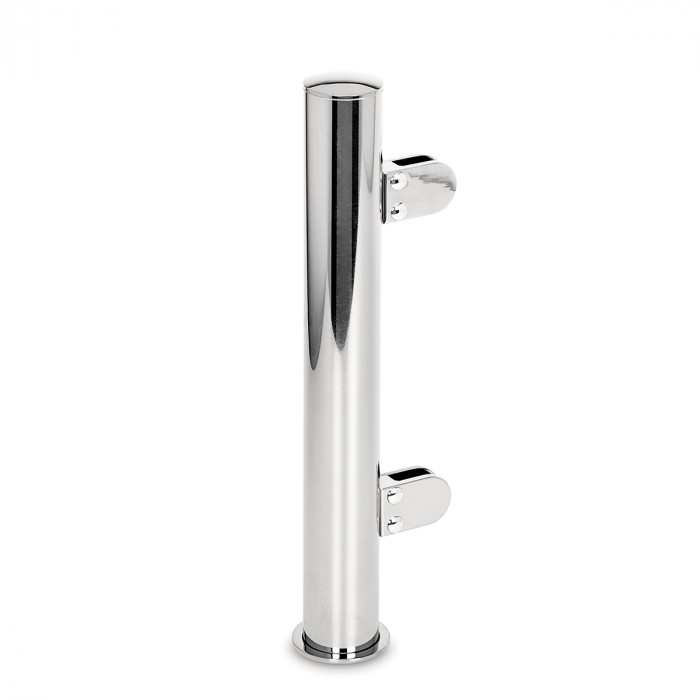 Staander Ruth Ø 25,4 mm 45° hoekstaander zamak chroom look main product photo