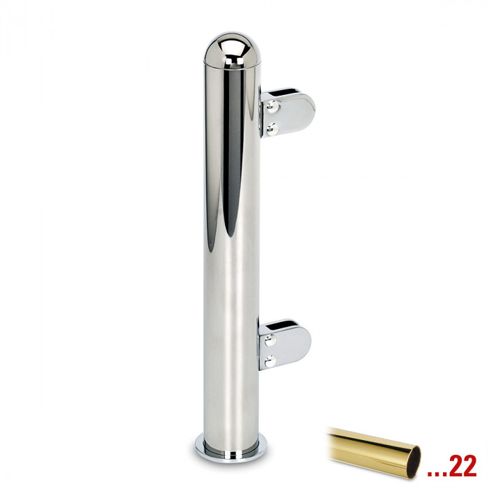 Staander Leann Ø 38,1 mm rechter staander zamak messing main product photo