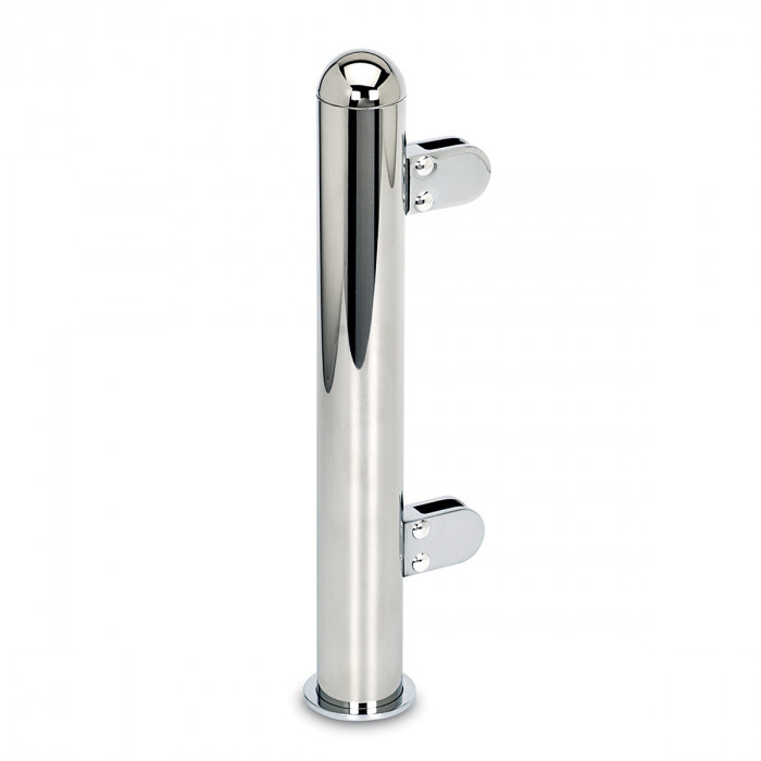 Staander Leann Ø 25,4 mm 45° hoekstaander zamak chroom look main product photo