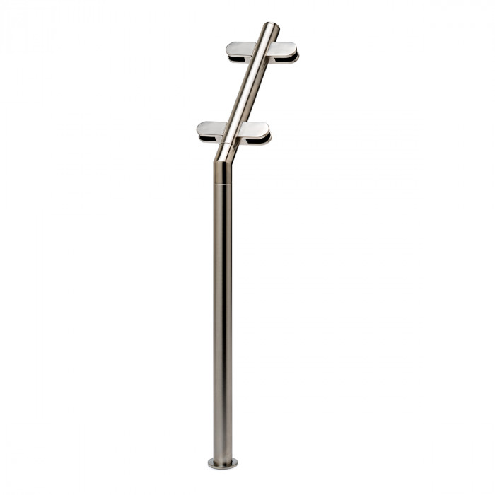 Staander Caro-Lynn midden staander zamak RVS look main product photo
