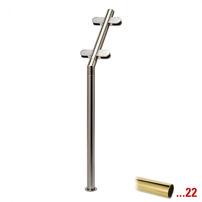 Staander Caro-Lynn midden staander zamak messing main product photo