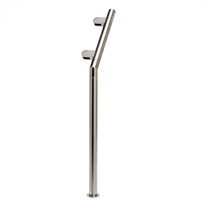 Staander Caro-Lynn rechter staander zamak RVS look main product photo