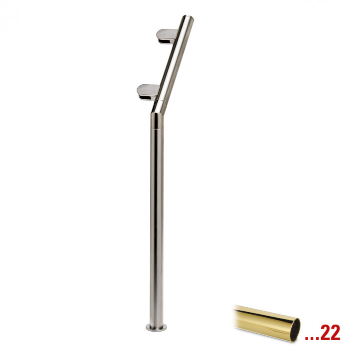 Staander Caro-Lynn rechter staander zamak messing main product photo