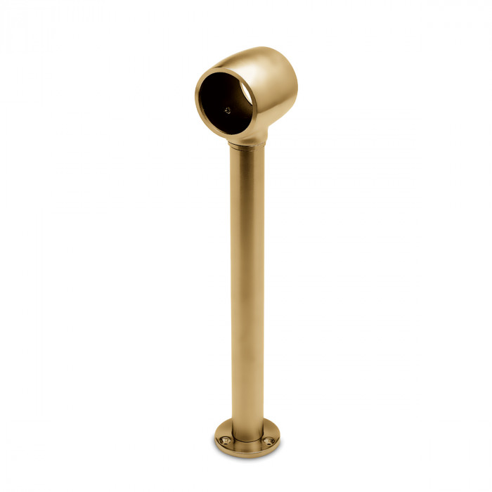 Voetsteun Minouka voor buis Ø 38,1 mm RVS-304 messing mat main product photo