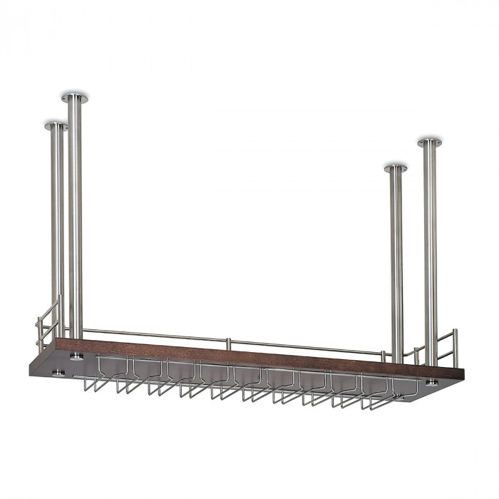 Flessenrek Corlinda Ø 38,1 mm basisdeel 750 mm zamak zwart main product photo