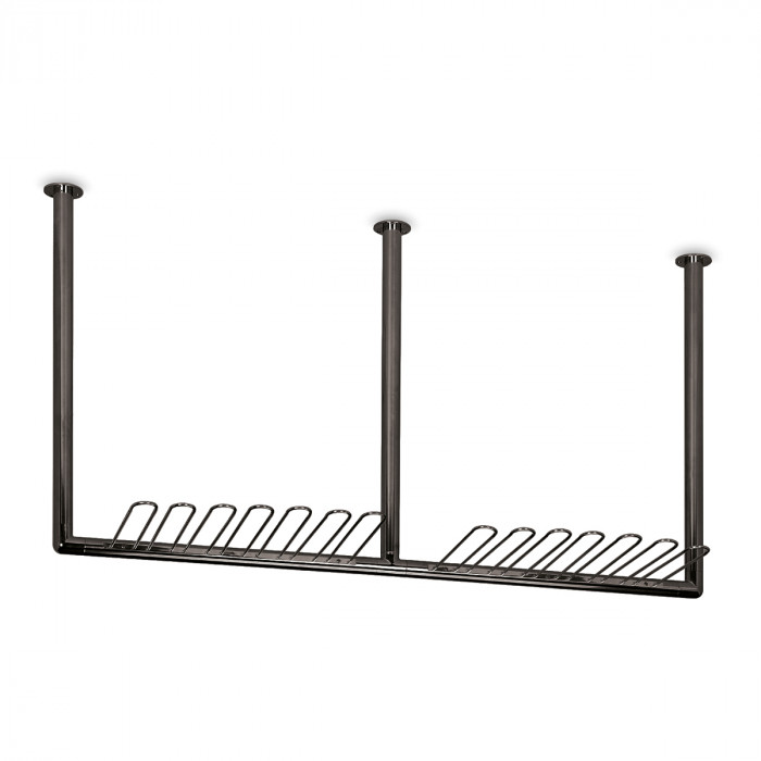 Flessenrek Zephier Ø 38,1 mm middensteun zamak zwart main product photo