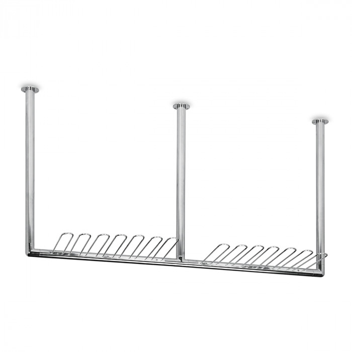 Flessenrek Zephier Ø 25,4 mm basisdeel 650 mm zamak messing mat main product photo