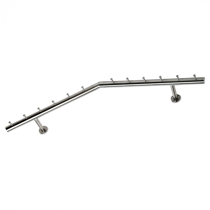 Kapstok Leonique 750 mm zamak RVS look main product photo