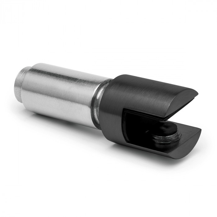 Glashouder voor buis Ø 19,0 mm, plafondmontage Alla zamak zwart main product photo